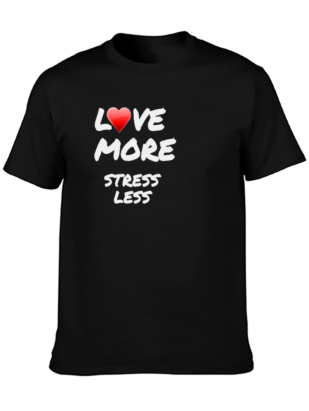 Love More Stress Less Graphic Tee