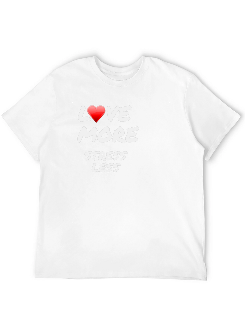 Love More Stress Less Graphic Tee