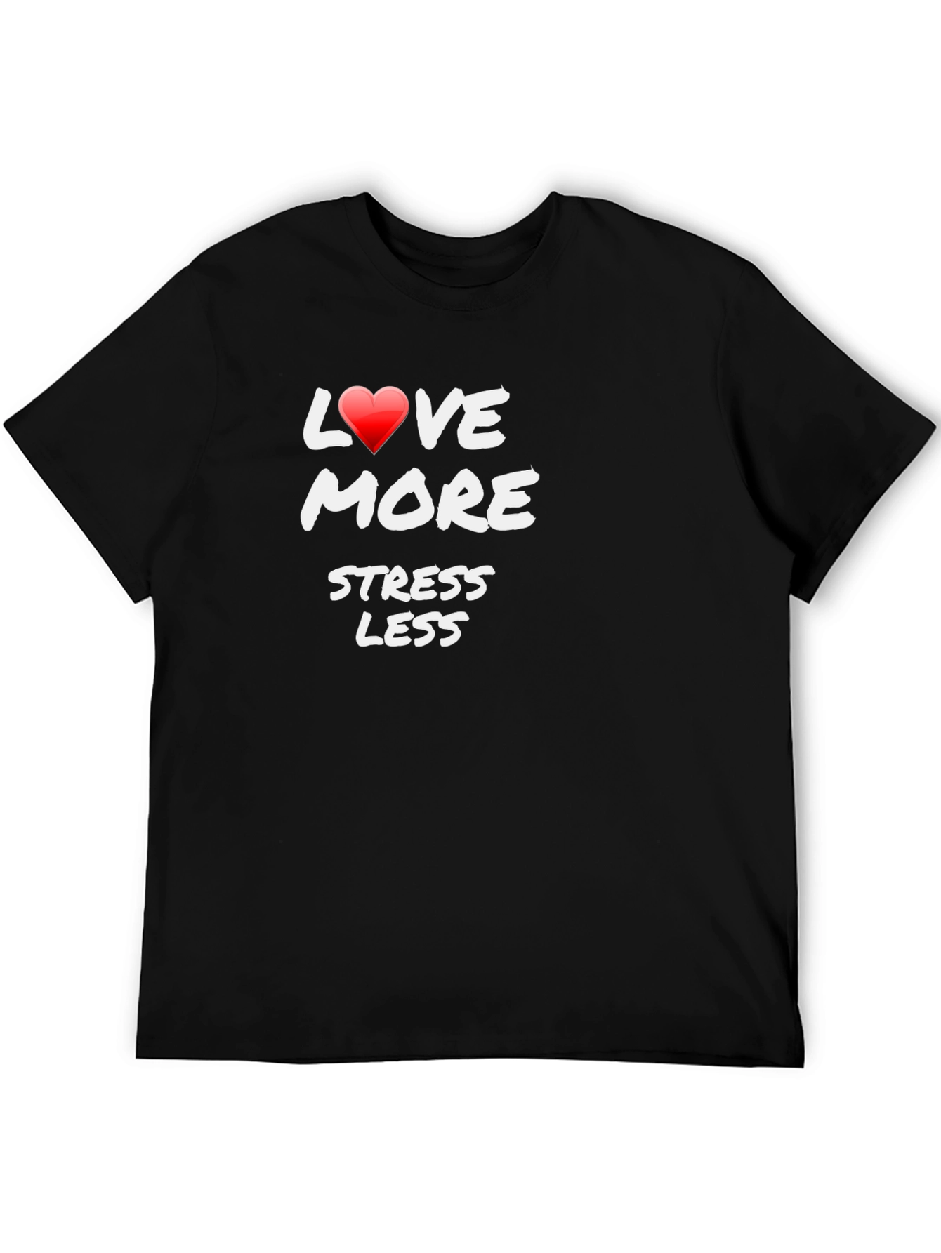 Love More Stress Less Graphic Tee