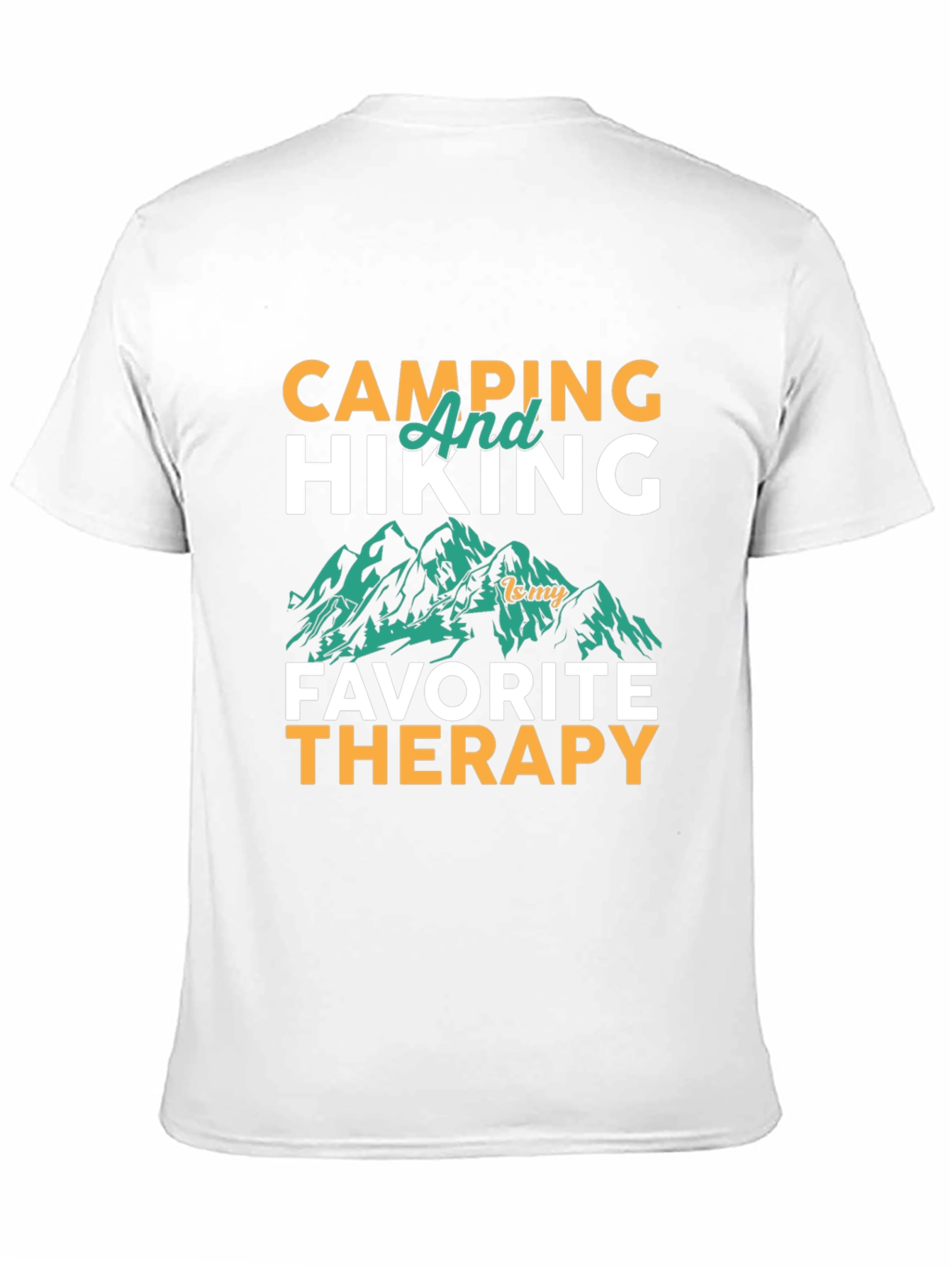 Camping & Hiking Therapy Graphic Tee
