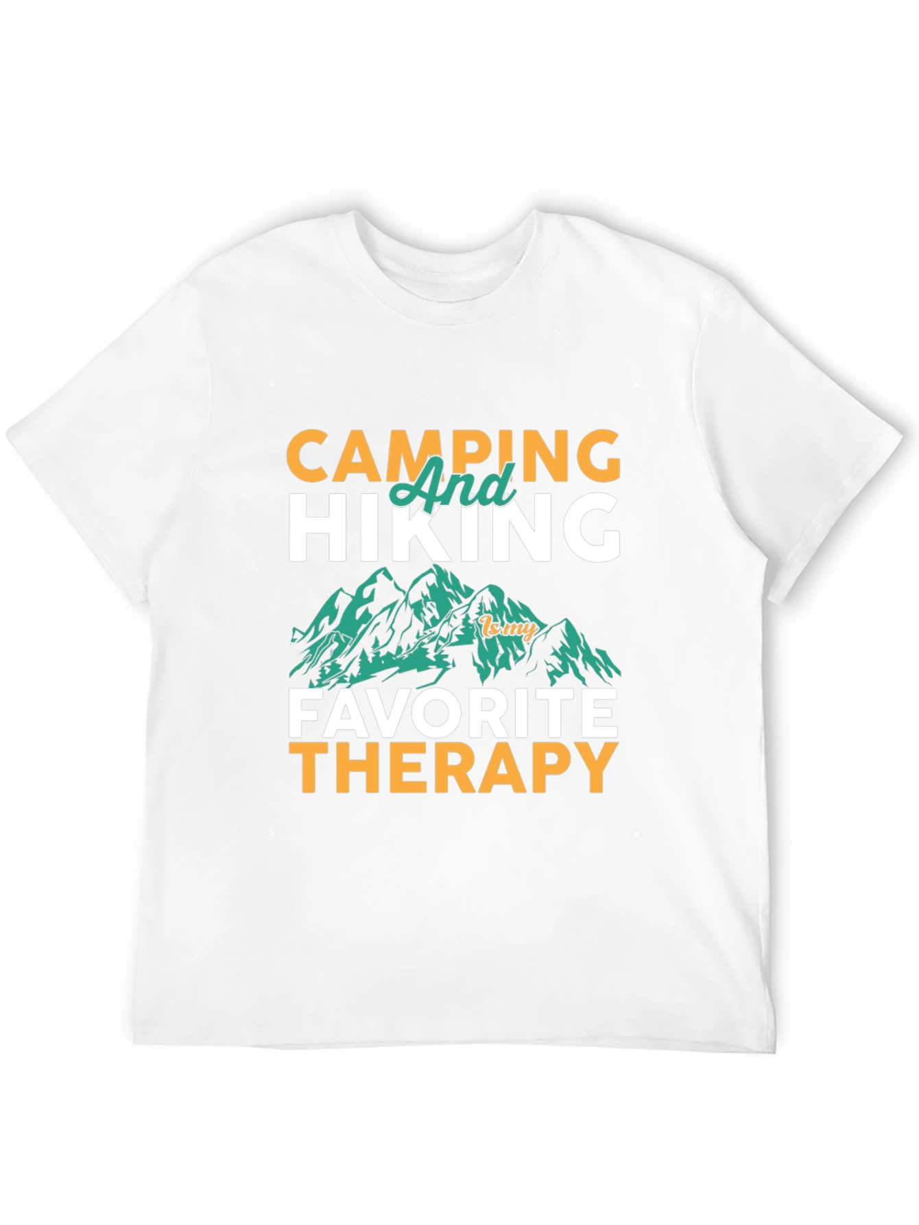 Camping & Hiking Therapy Graphic Tee