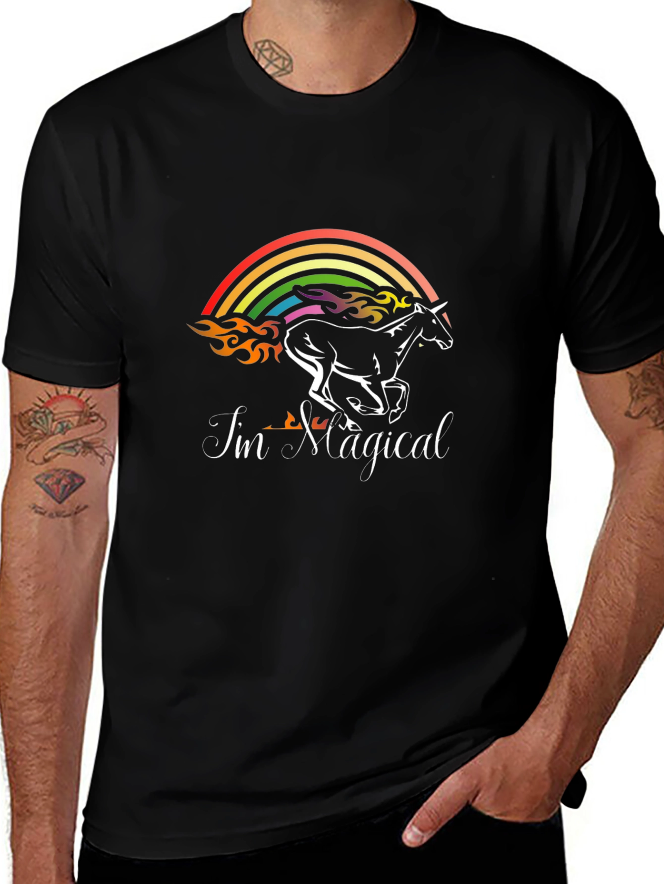Unicorn Magical Rainbow T-Shirt