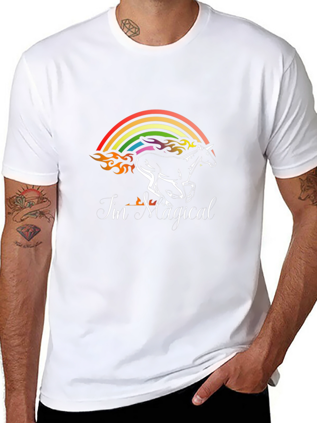Unicorn Magical Rainbow T-Shirt