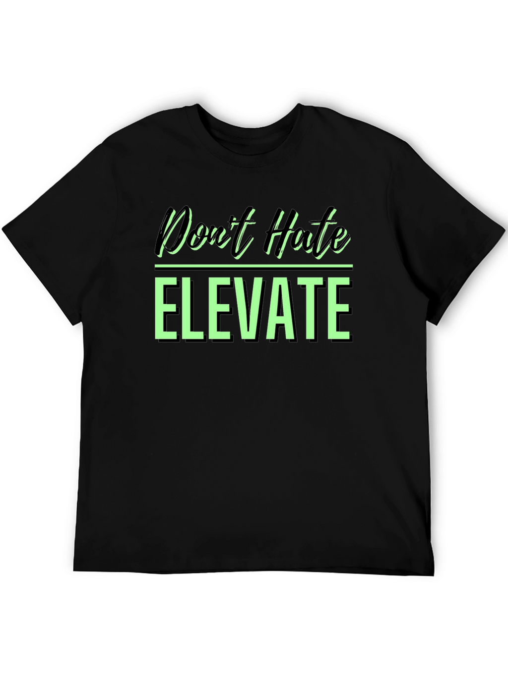 Elevate Graphic Tee - Black