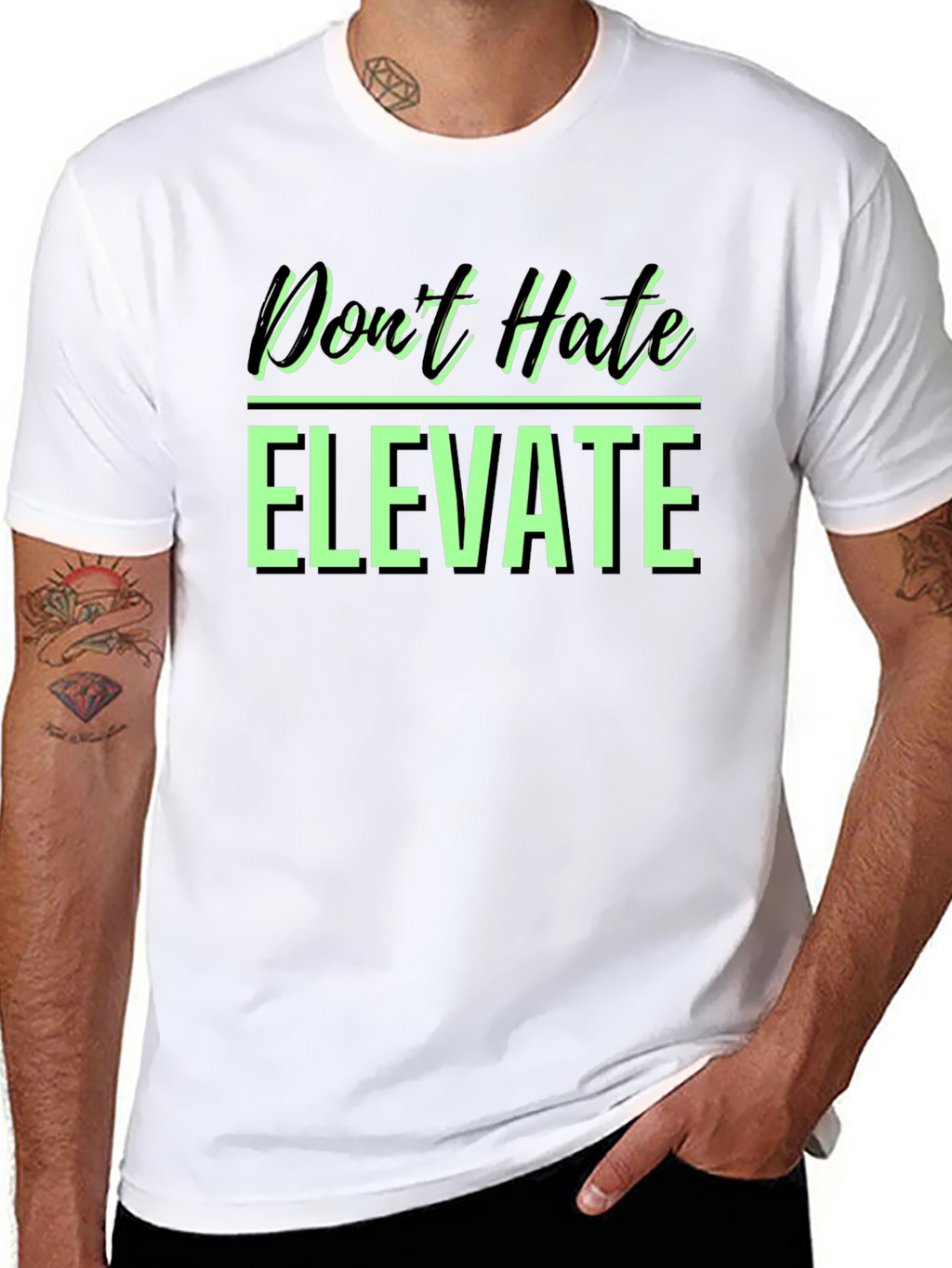 Elevate Graphic Tee - Black