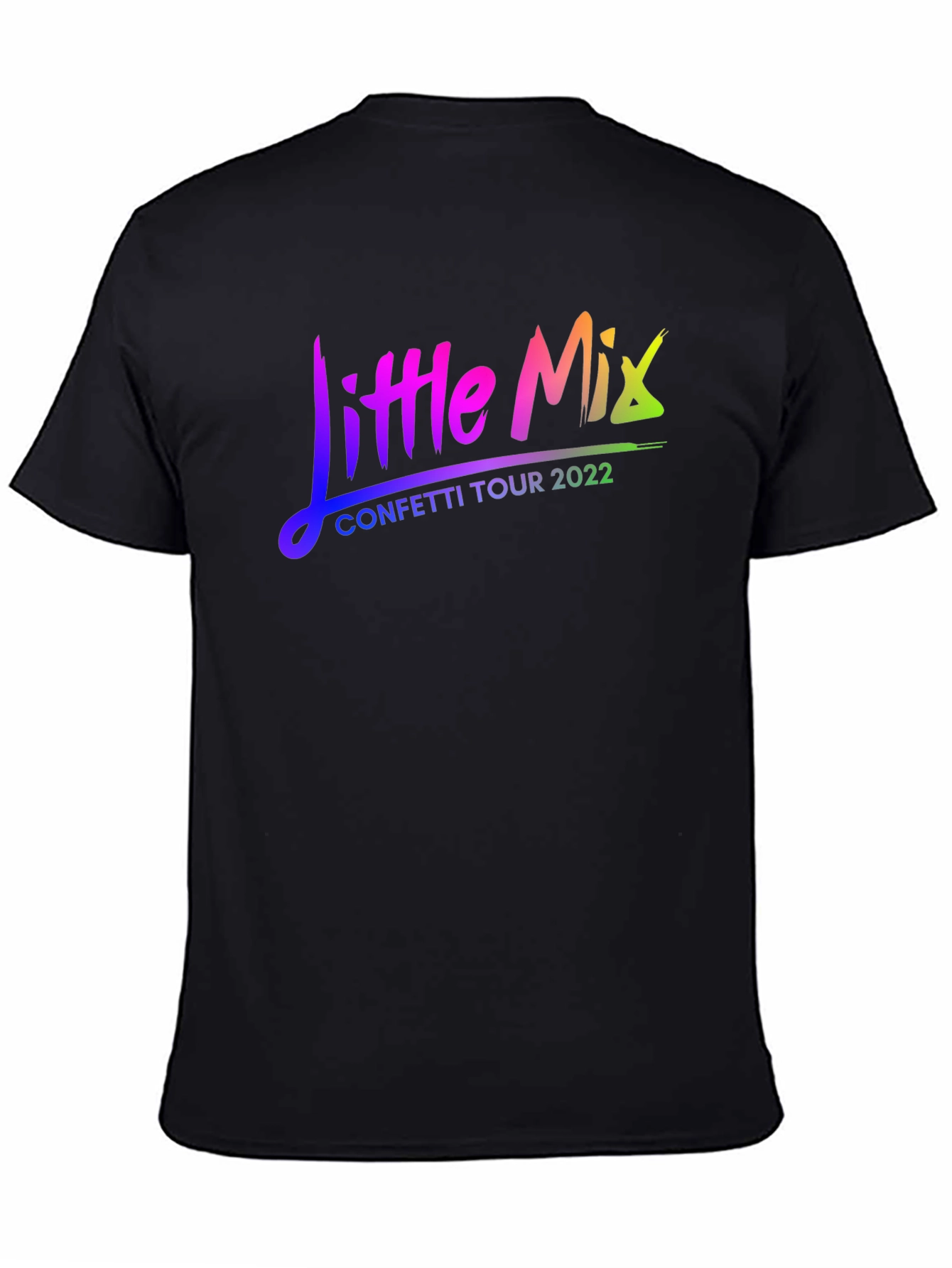 Little Mix Confetti Tour 2022 Black T-Shirt
