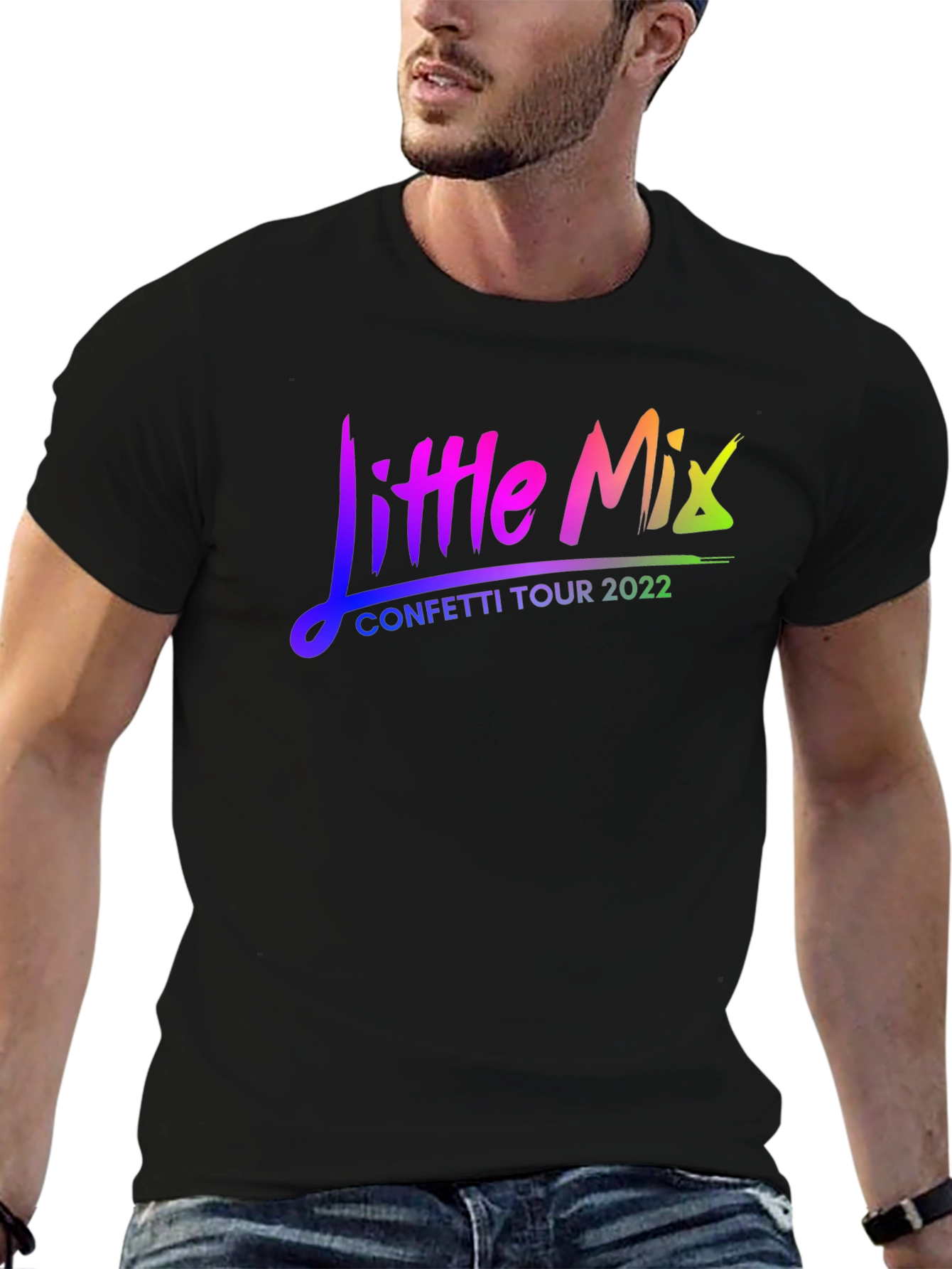 Little Mix Confetti Tour 2022 Black T-Shirt