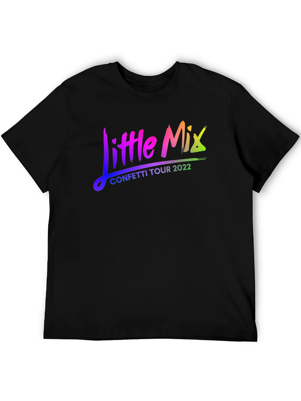 Little Mix Confetti Tour 2022 Black T-Shirt