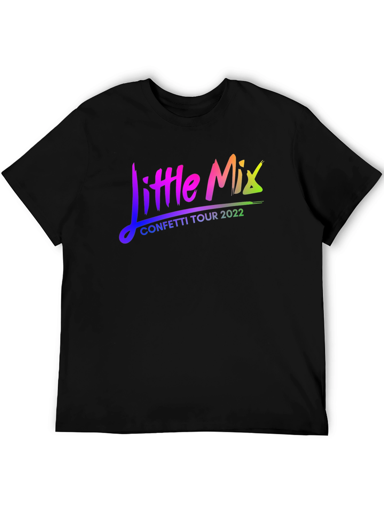 Little Mix Confetti Tour 2022 Black T-Shirt