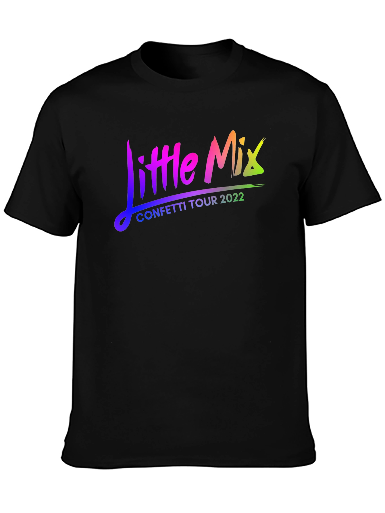 Little Mix Confetti Tour 2022 Black T-Shirt