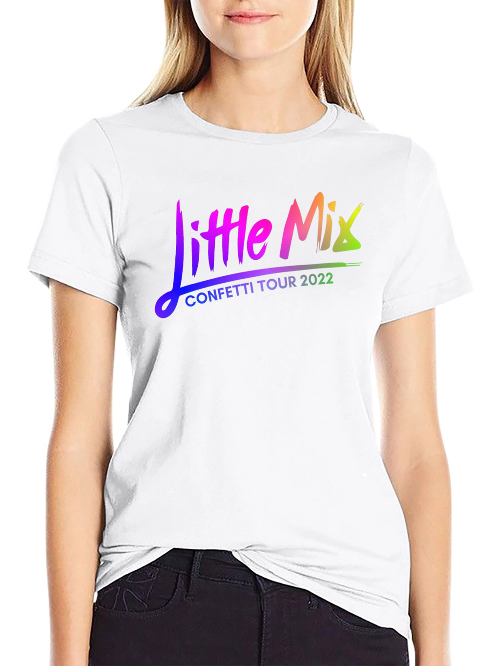 Little Mix Confetti Tour 2022 Black T-Shirt