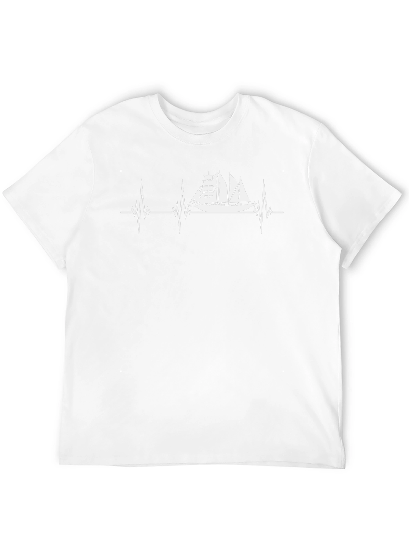 Sailboat Heartbeat T-Shirt