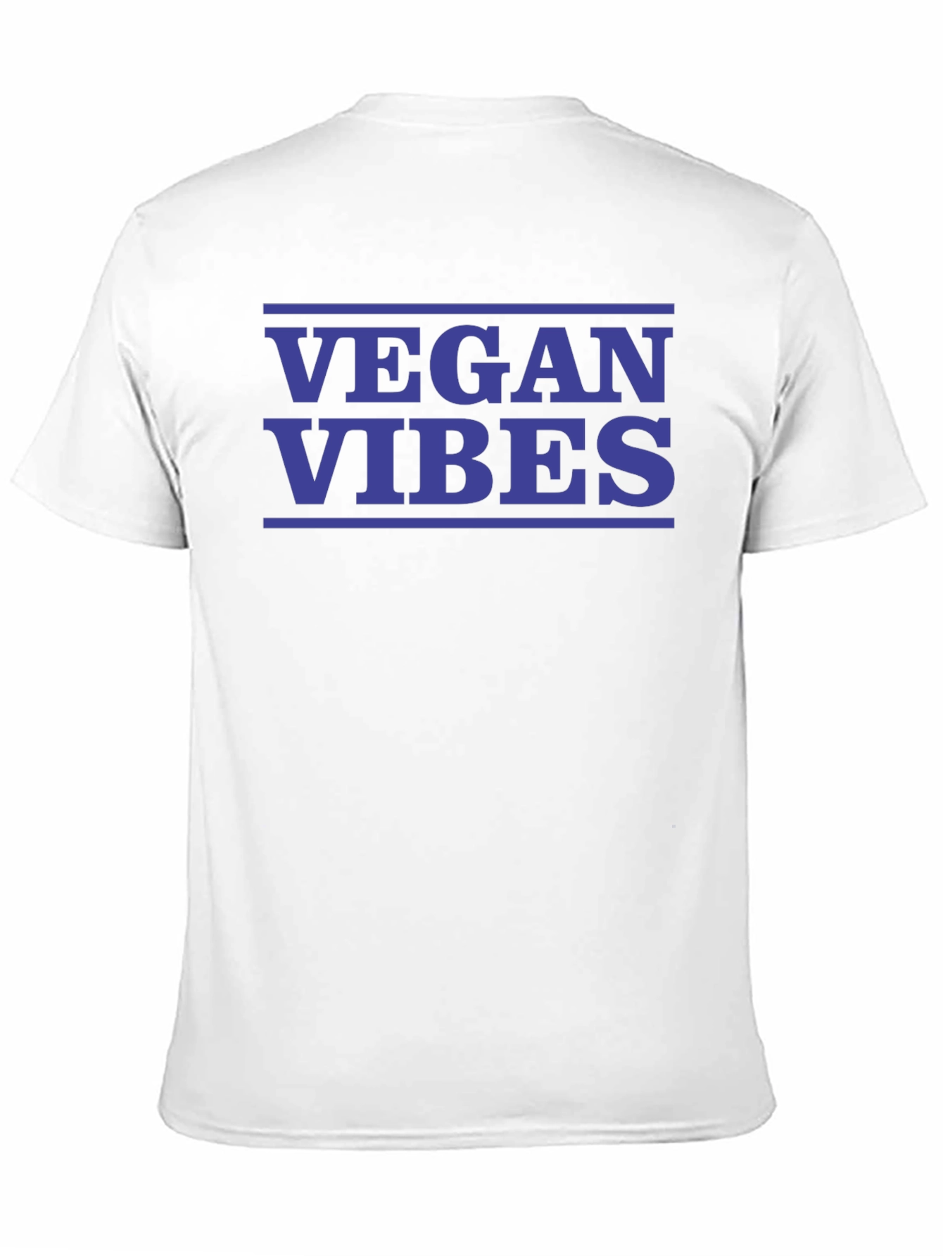 Vegan Vibes Black Graphic T-Shirt