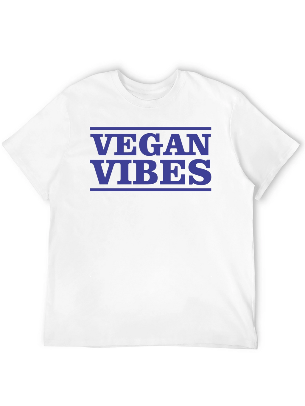 Vegan Vibes Black Graphic T-Shirt