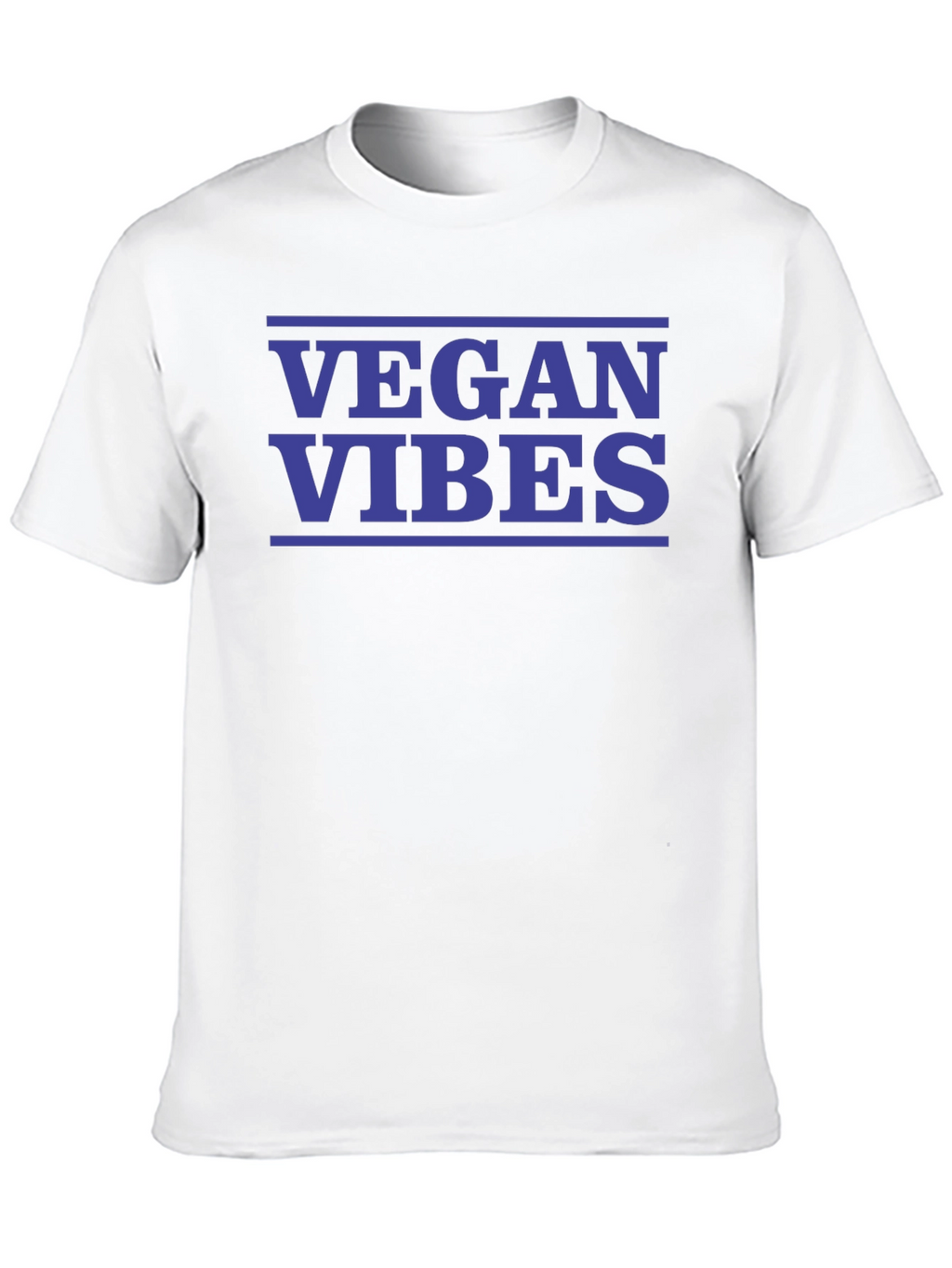 Vegan Vibes Black Graphic T-Shirt