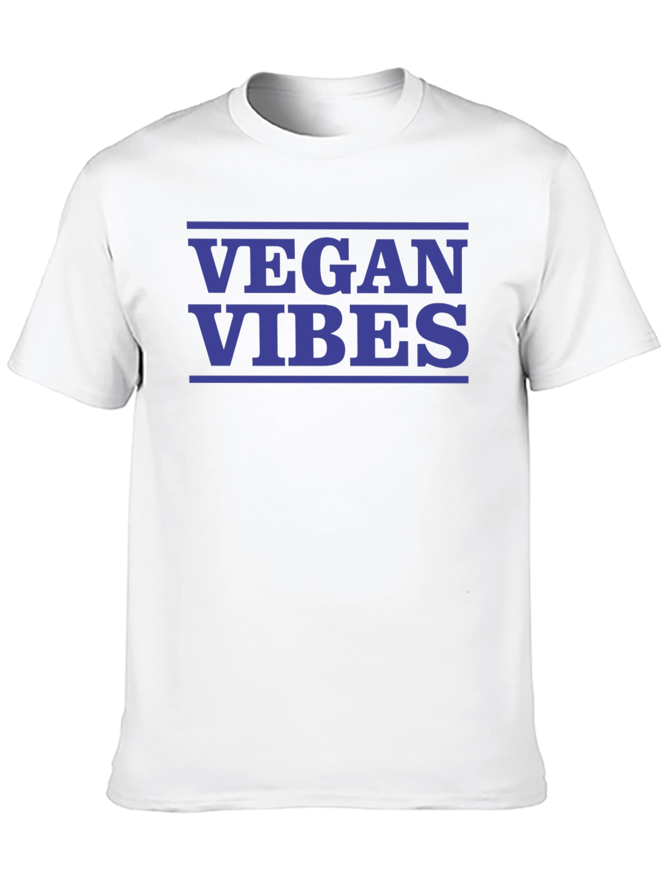 Vegan Vibes Black Graphic T-Shirt
