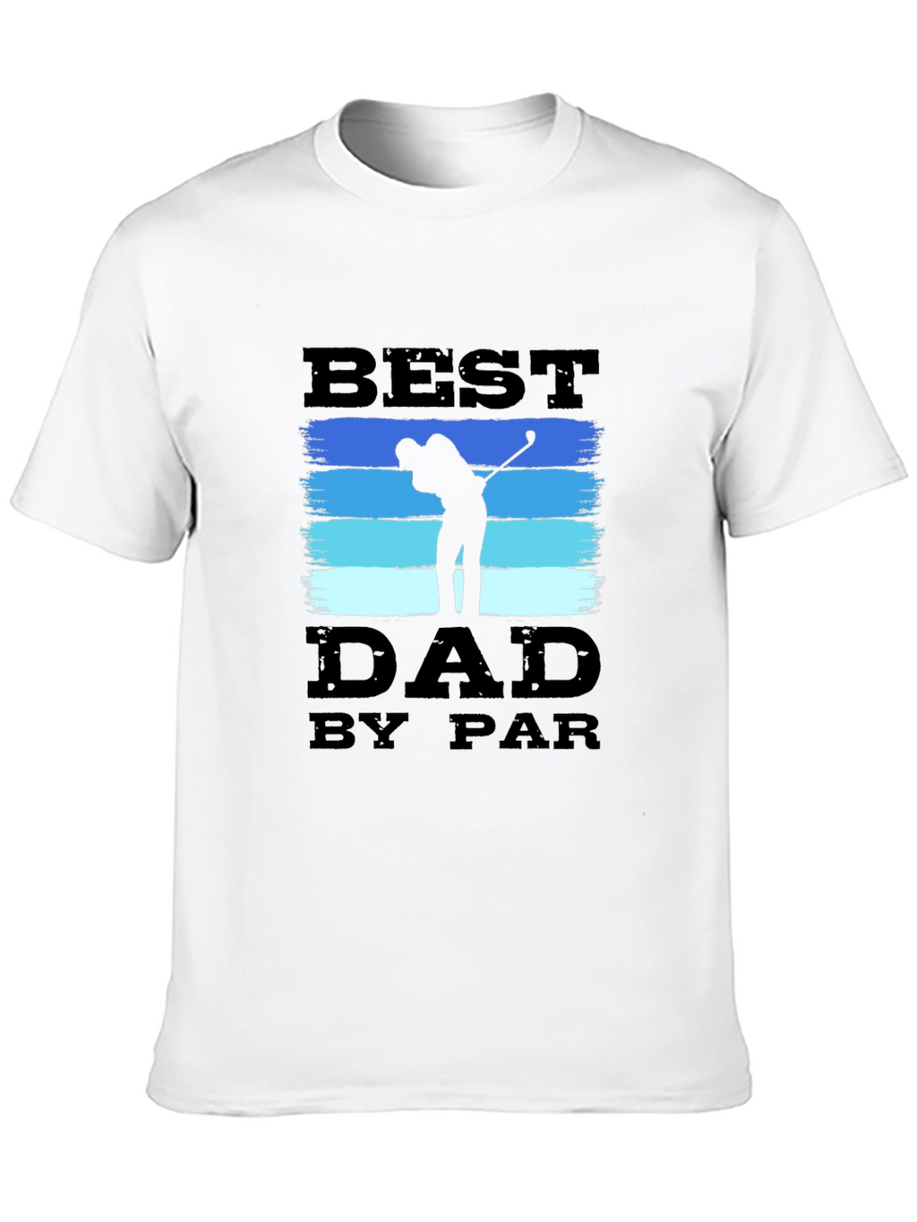 Best Dad by Par T-Shirt Golf Lover Tee