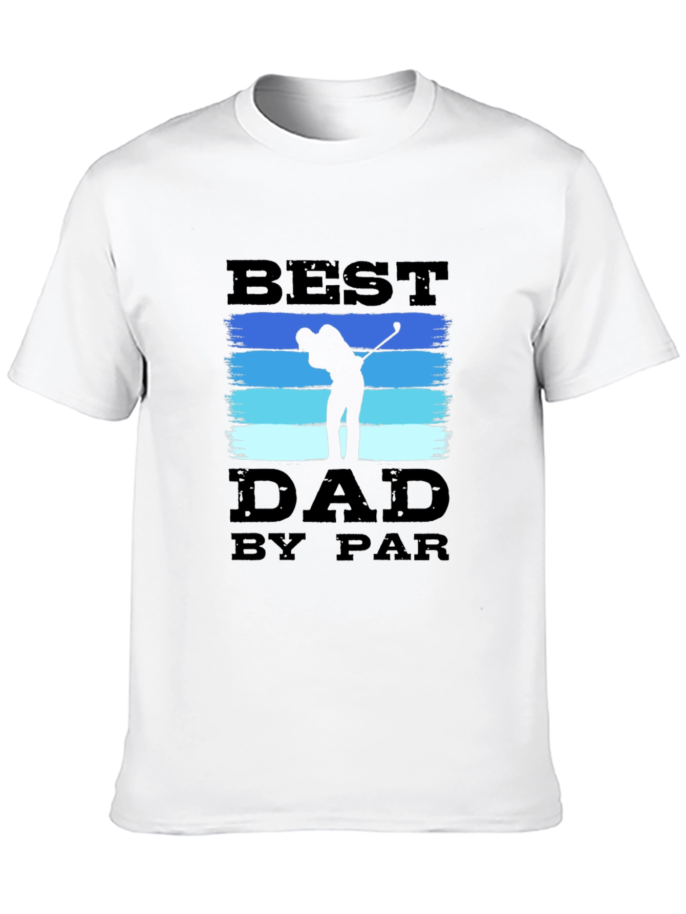 Best Dad by Par T-Shirt Golf Lover Tee