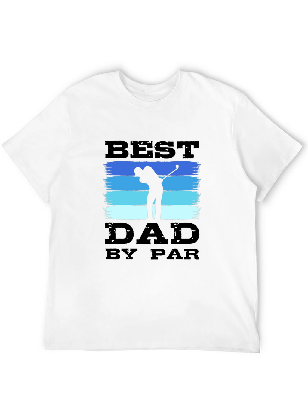 Best Dad by Par T-Shirt Golf Lover Tee