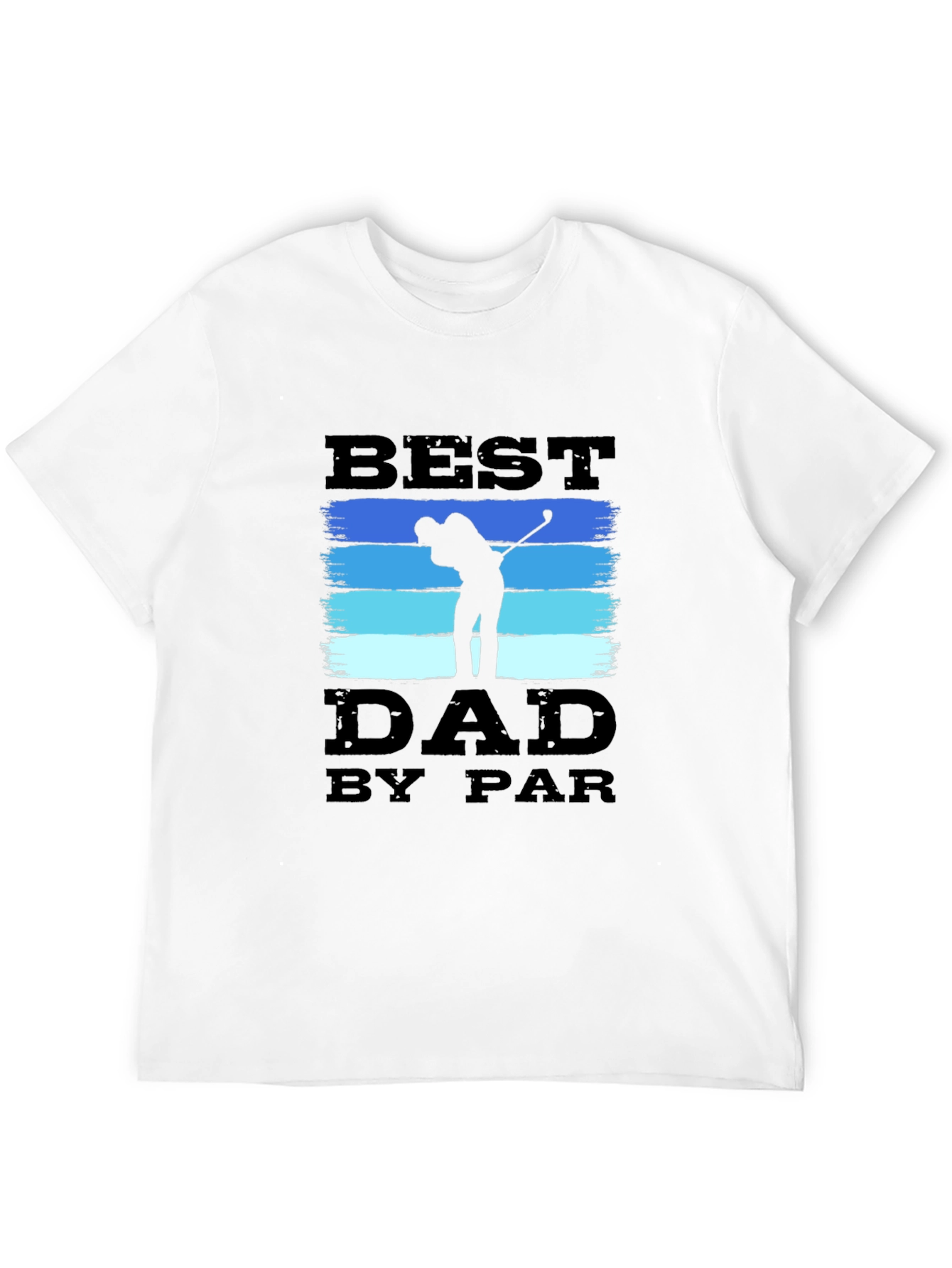 Best Dad by Par T-Shirt Golf Lover Tee