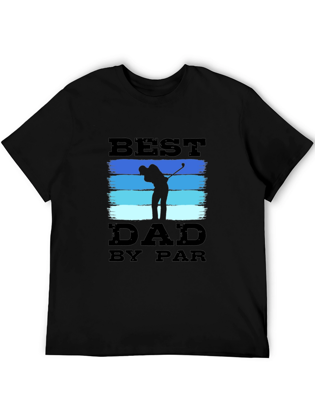 Best Dad by Par T-Shirt Golf Lover Tee