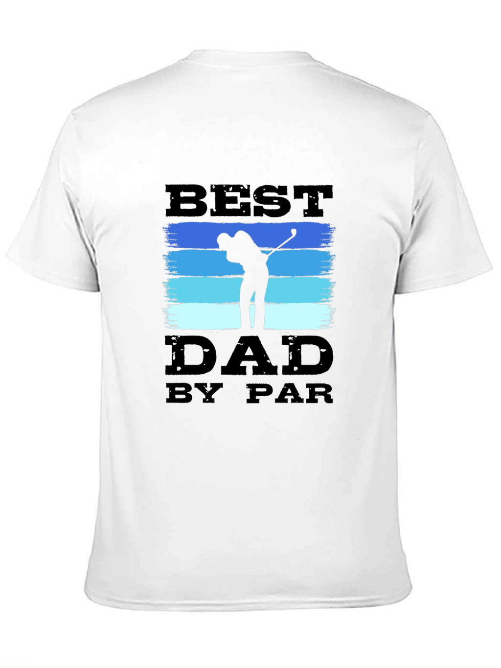 Best Dad by Par T-Shirt Golf Lover Tee