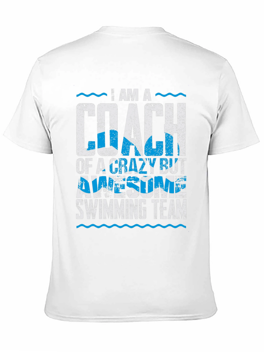 Coach Swimming Team Graphic T-Shirt