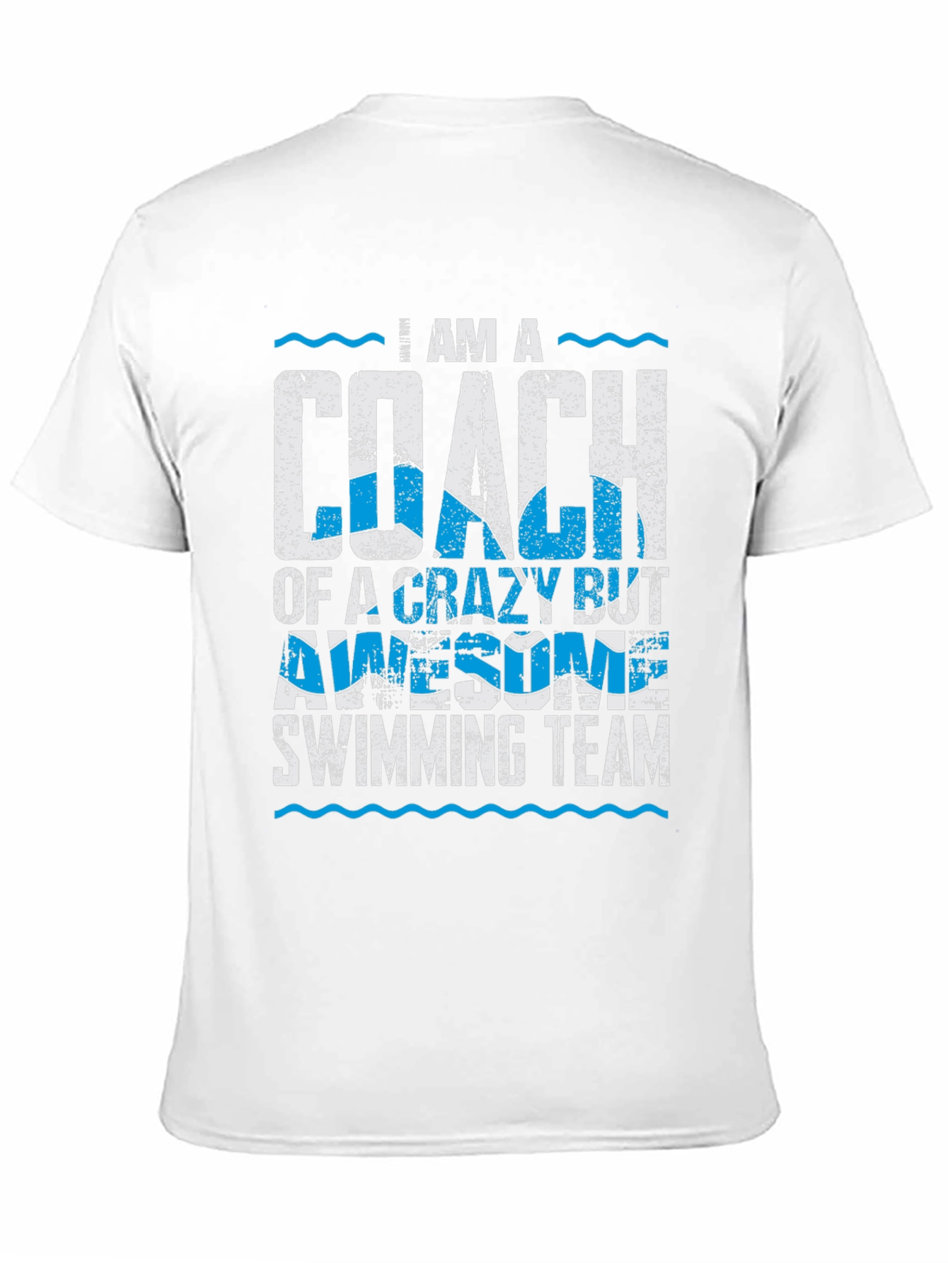 Coach Swimming Team Graphic T-Shirt