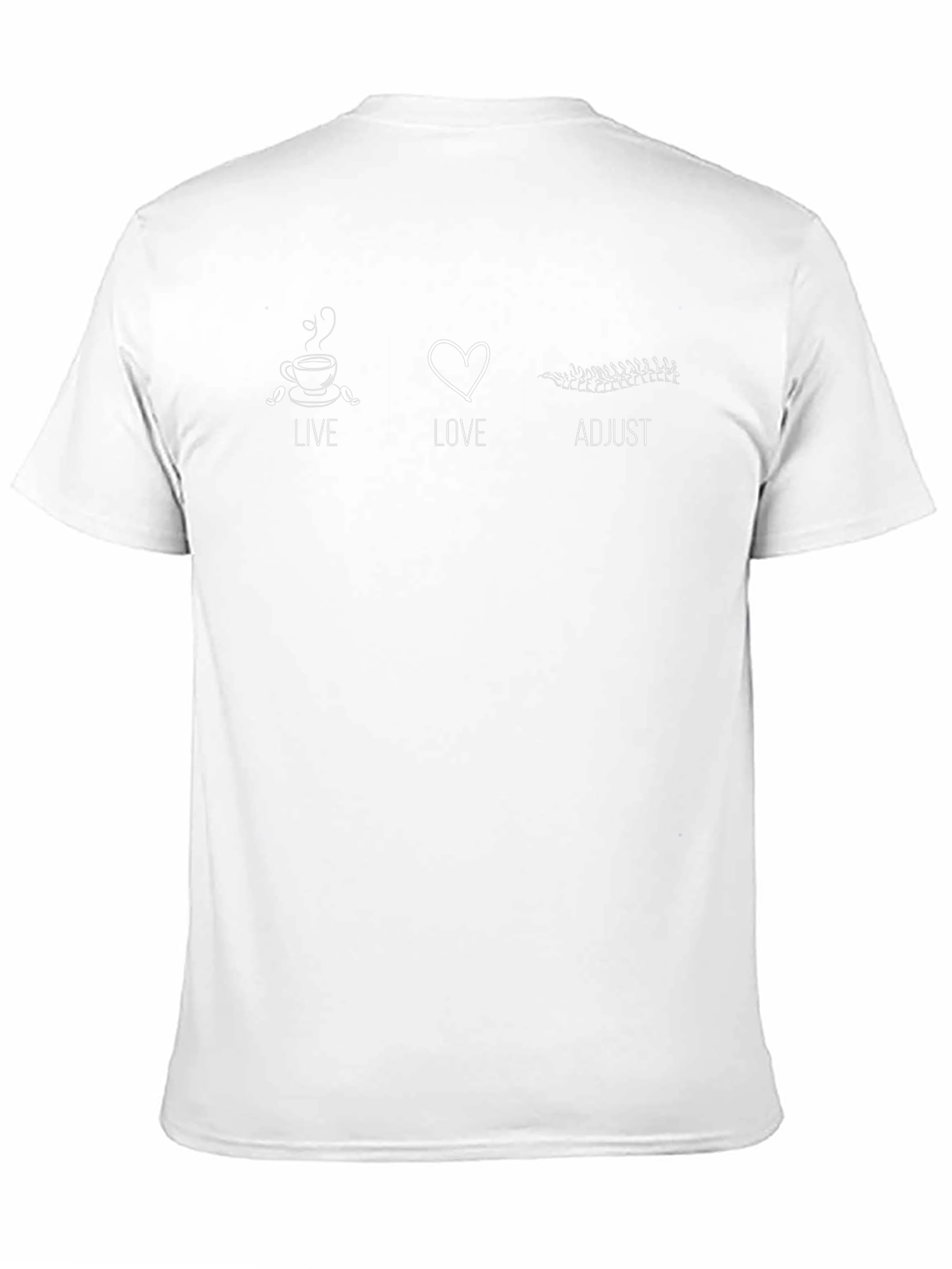Live Love Adjust Graphic T-Shirt