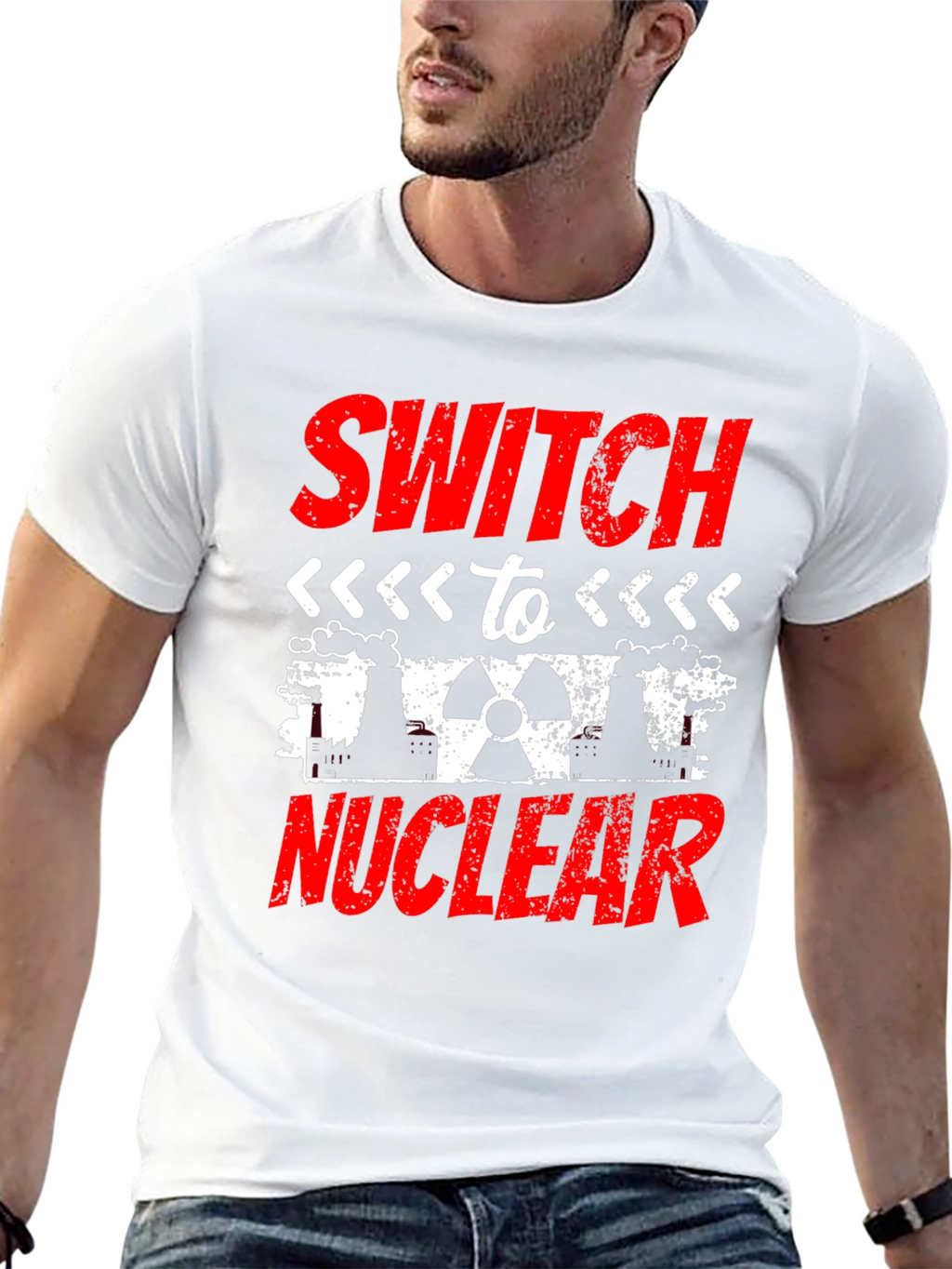 Switch To Nuclear T-Shirt - Pro Nuclear Energy Tee