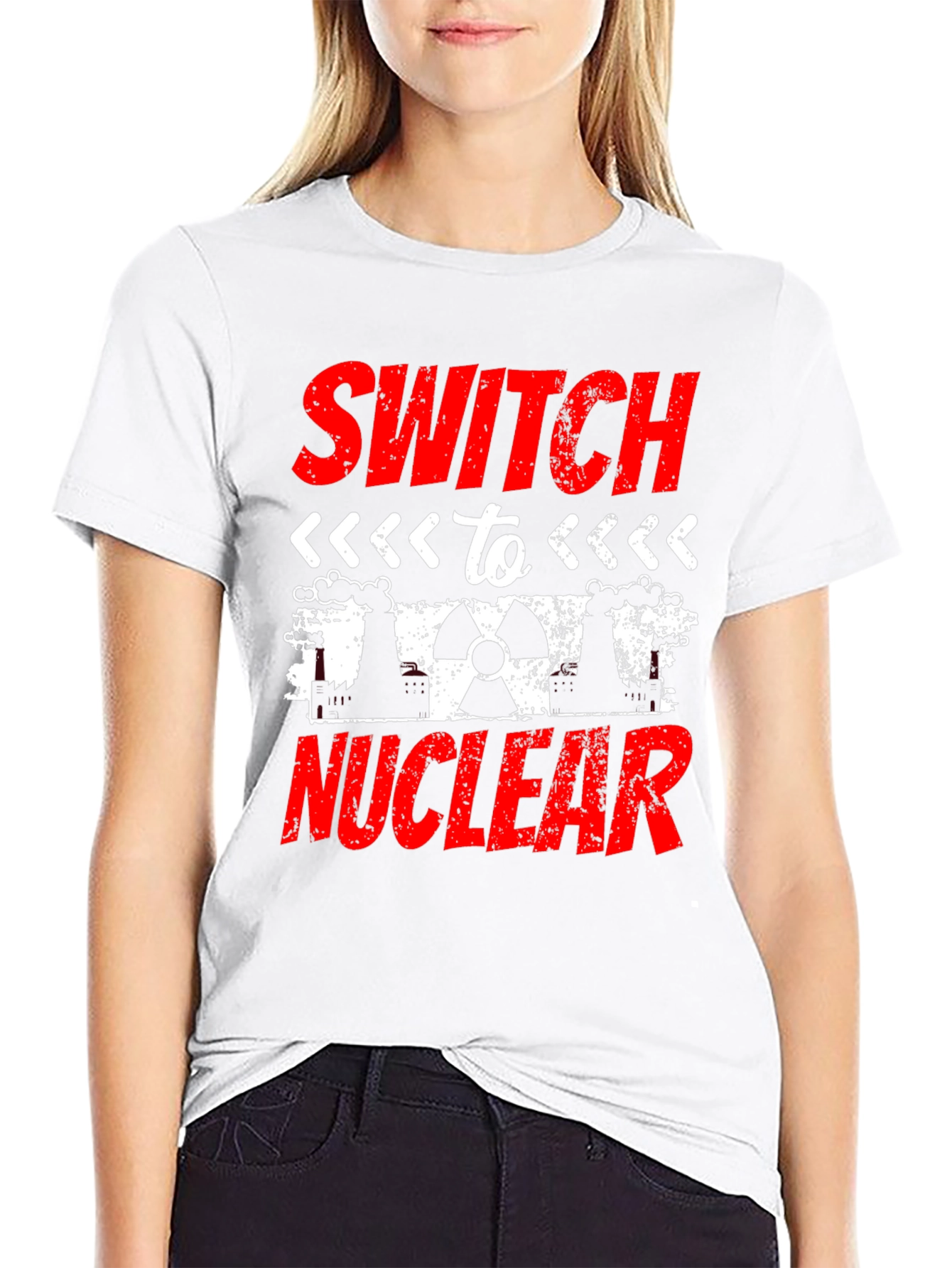 Switch To Nuclear T-Shirt - Pro Nuclear Energy Tee