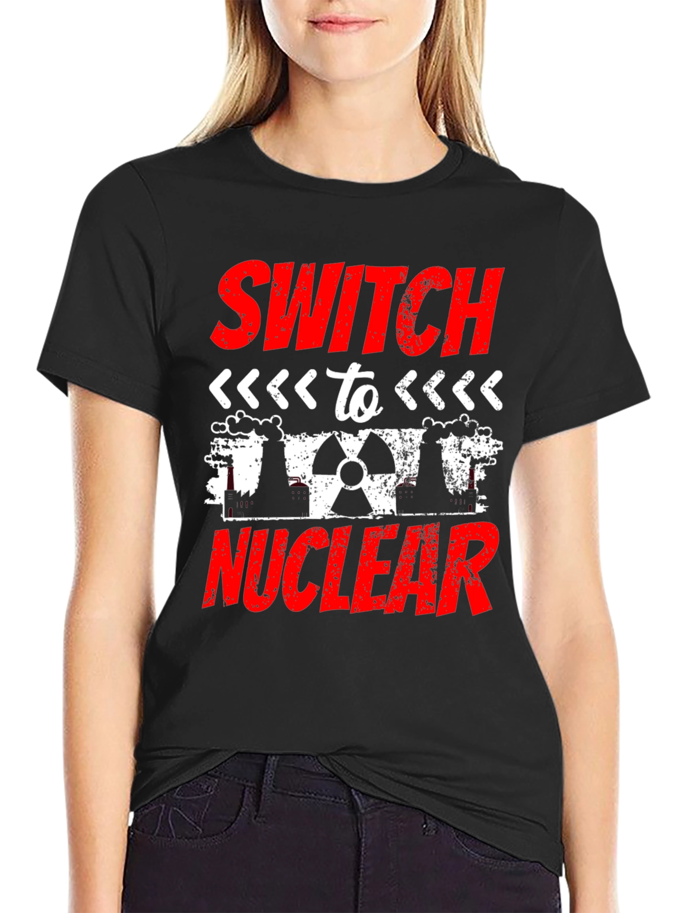 Switch To Nuclear T-Shirt - Pro Nuclear Energy Tee
