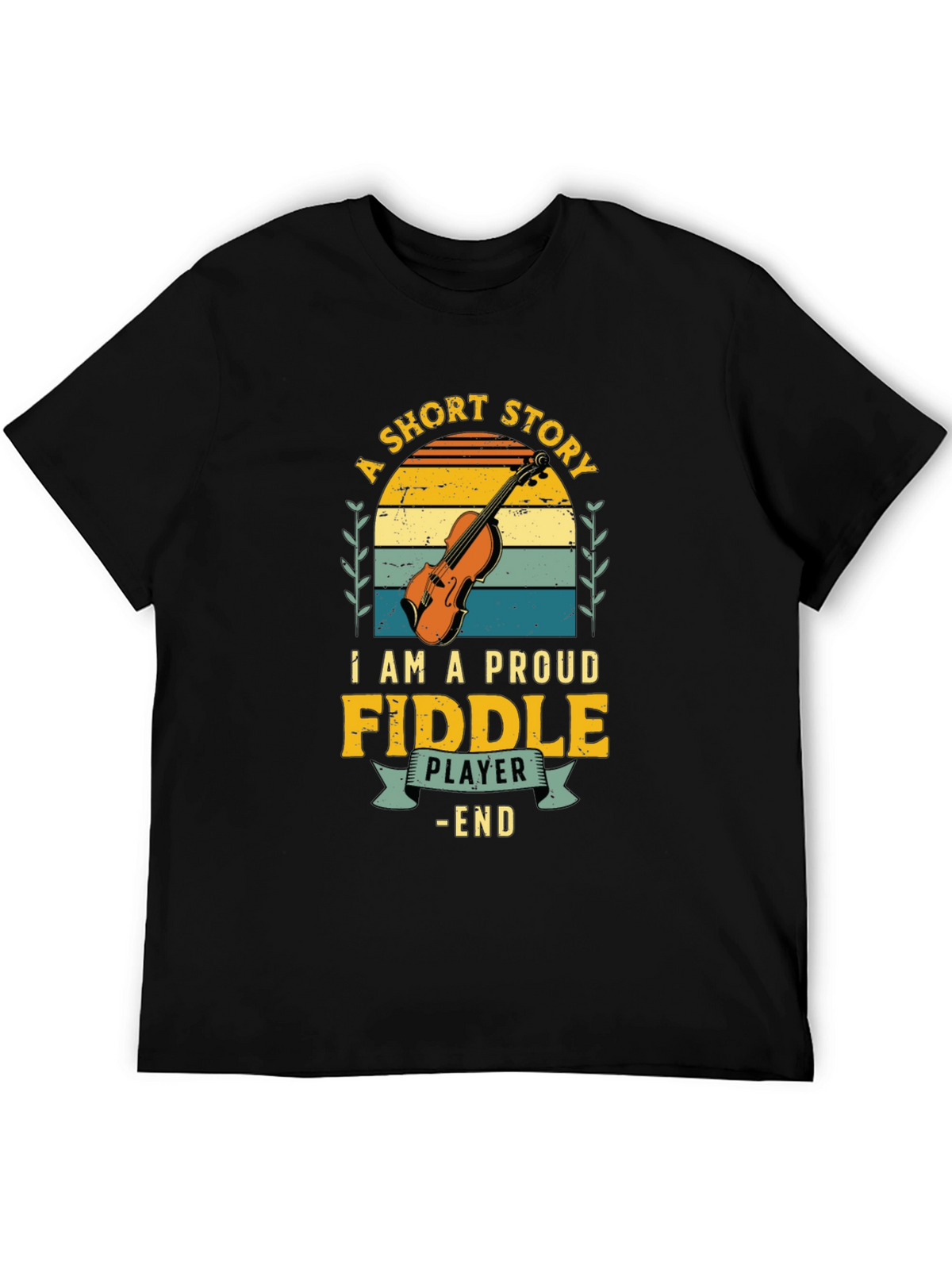 Fiddle Player Graphic Tee - Short Story - End