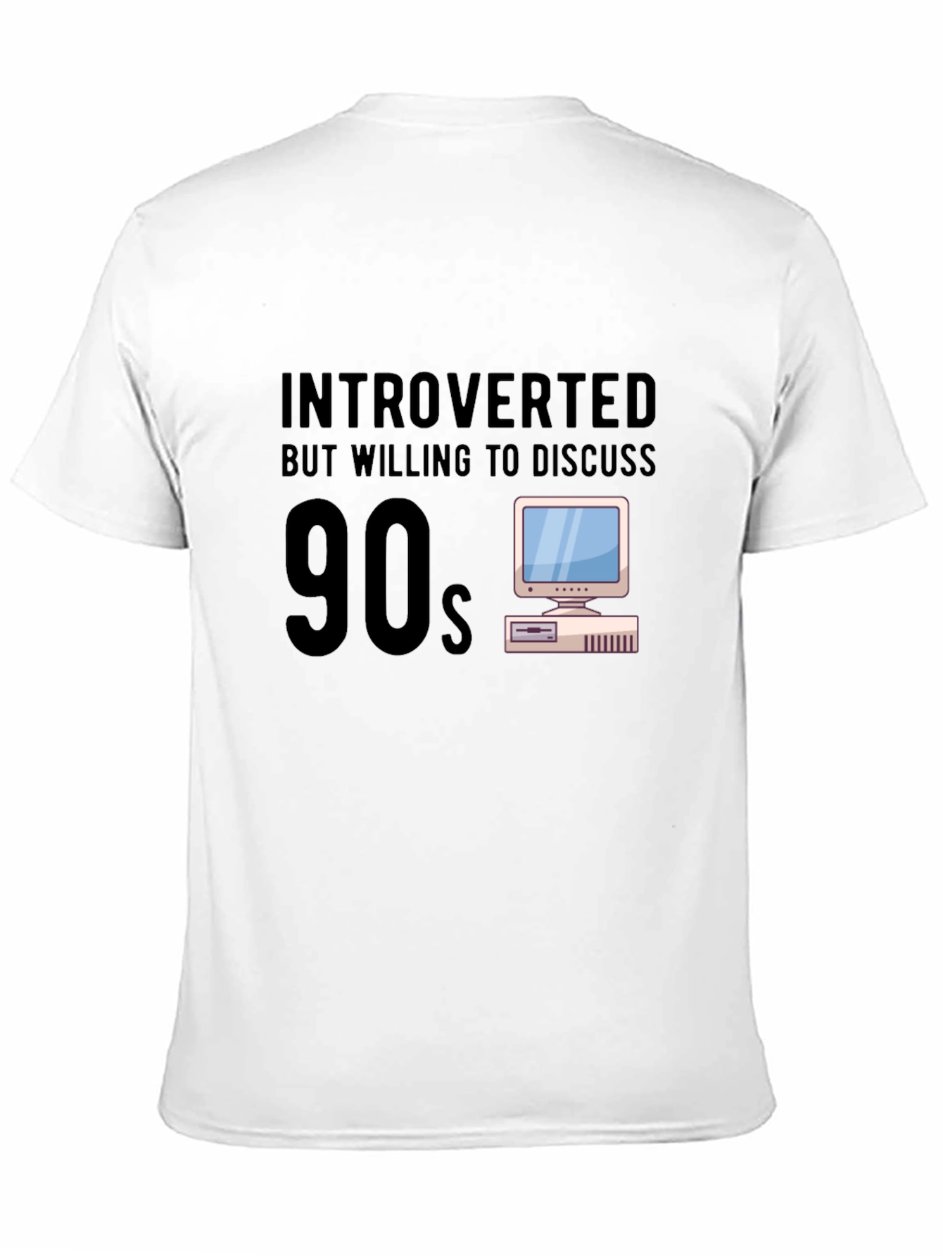 Introverted 90s Computer Graphic Tee