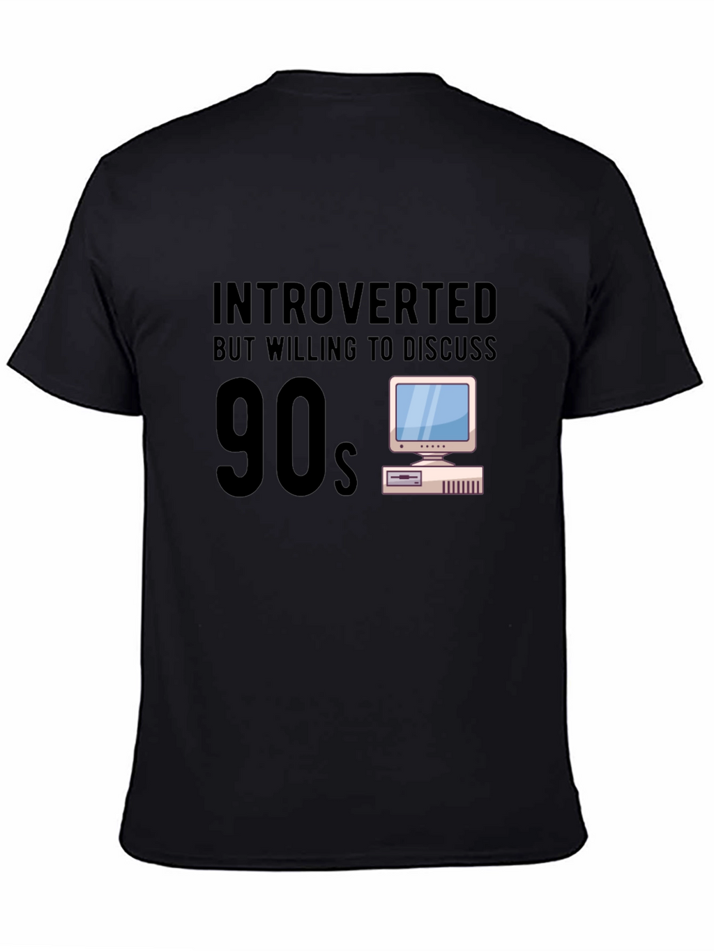 Introverted 90s Computer Graphic Tee