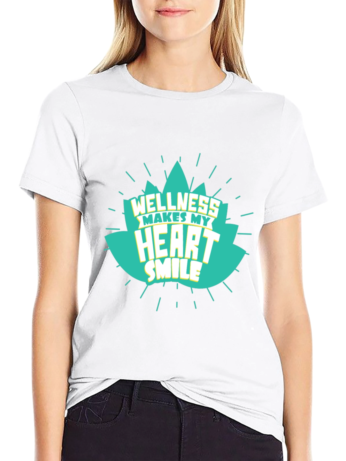 Wellness Makes My Heart Smile T-Shirt