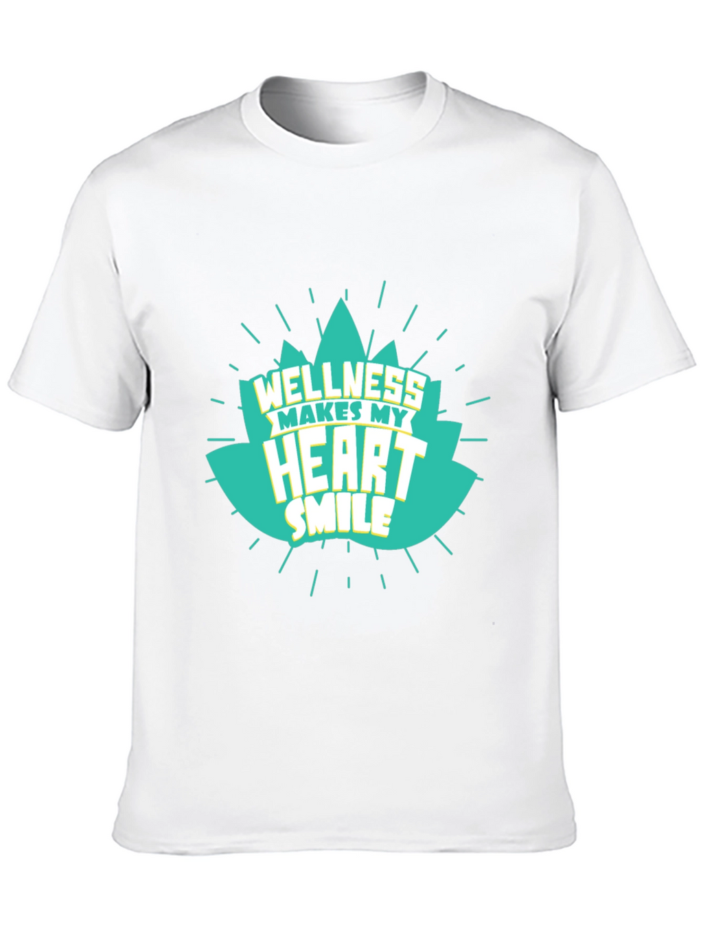 Wellness Makes My Heart Smile T-Shirt