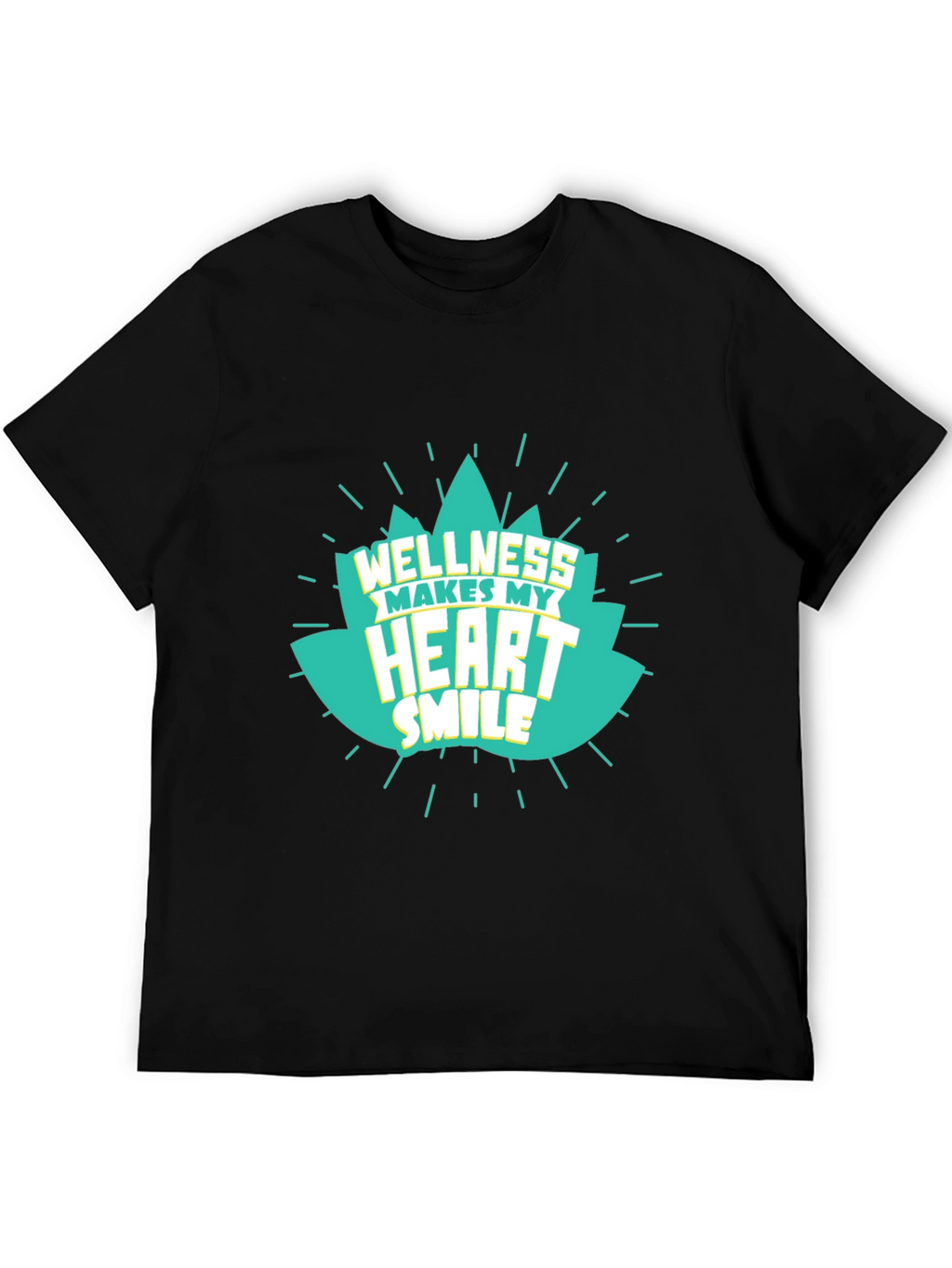 Wellness Makes My Heart Smile T-Shirt