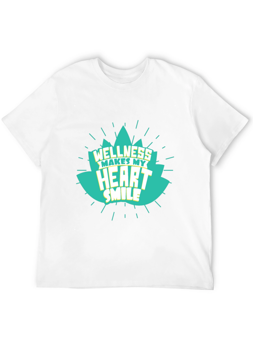Wellness Makes My Heart Smile T-Shirt