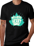 Wellness Makes My Heart Smile T-Shirt