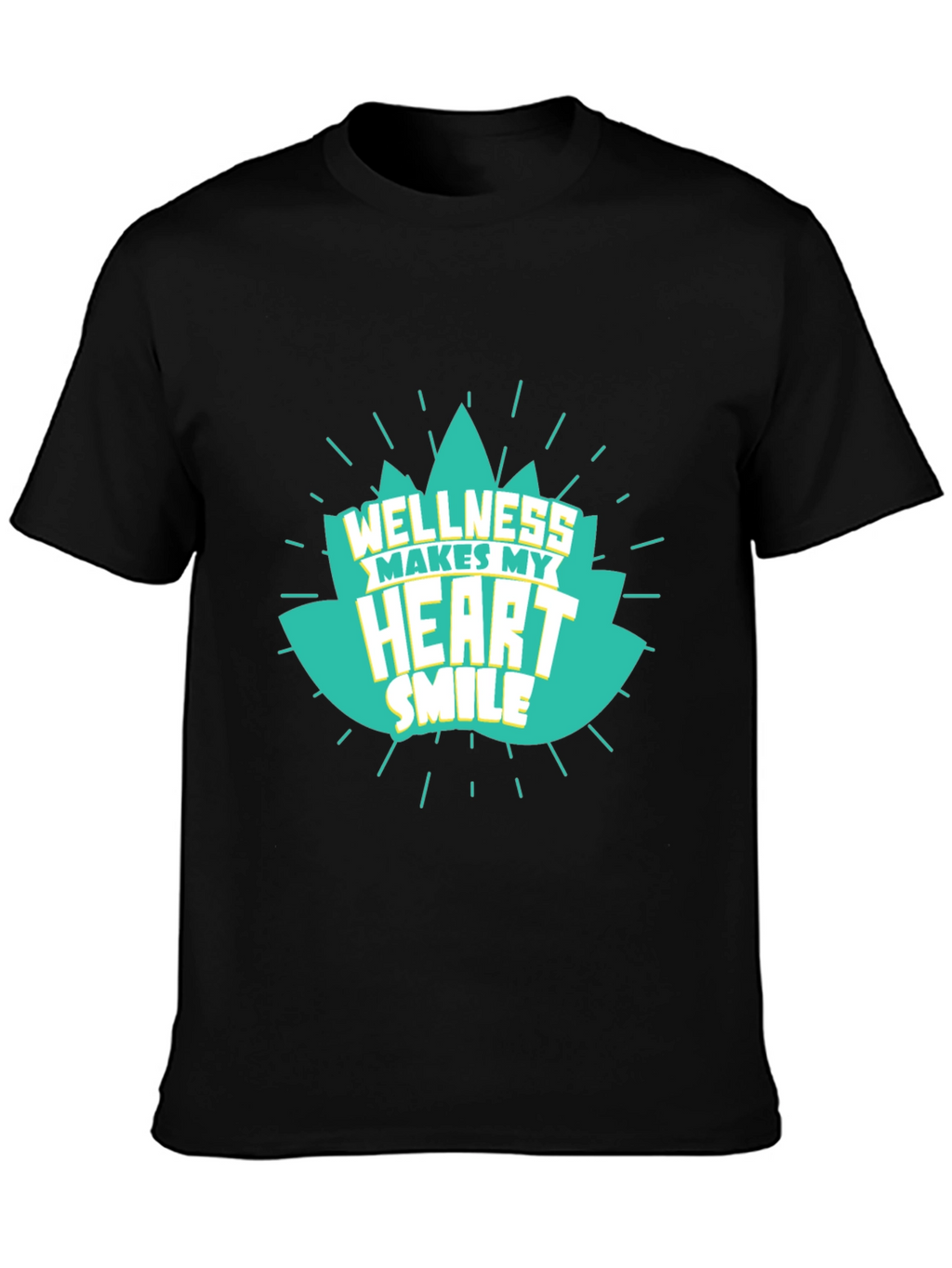 Wellness Makes My Heart Smile T-Shirt