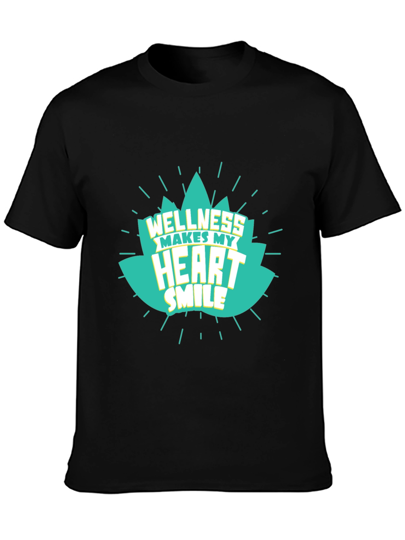 Wellness Makes My Heart Smile T-Shirt