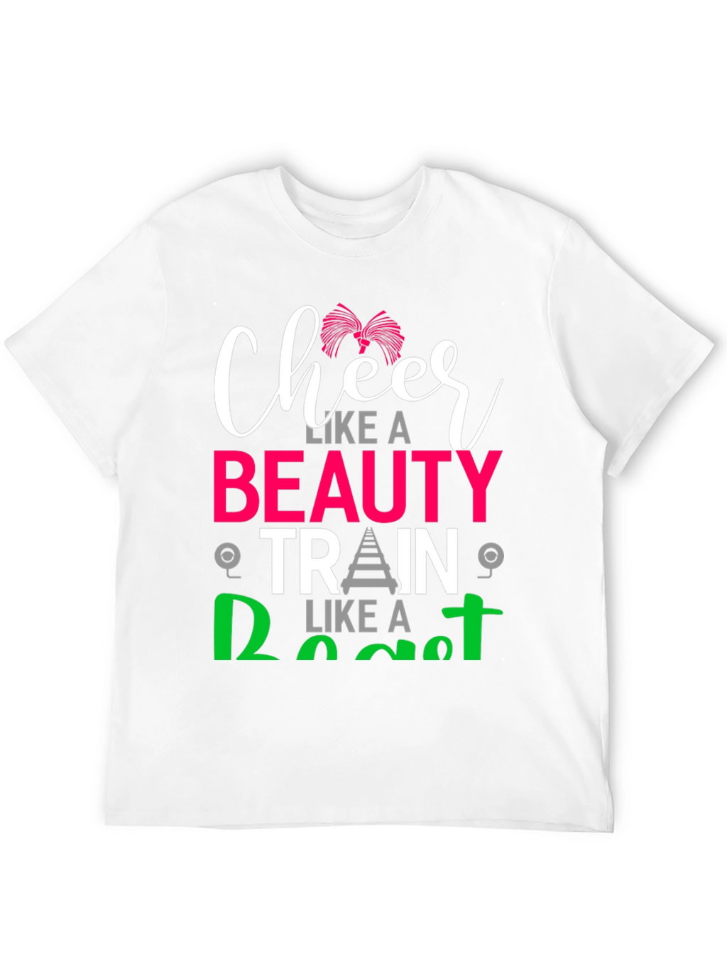 Cheer Beauty Train Donut T-Shirt