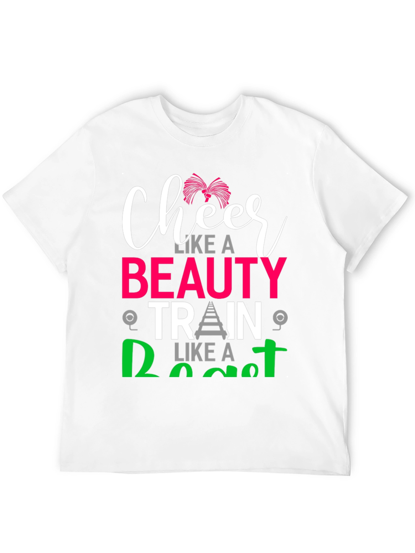 Cheer Beauty Train Donut T-Shirt