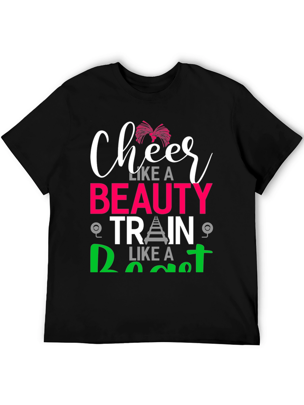 Cheer Beauty Train Donut T-Shirt