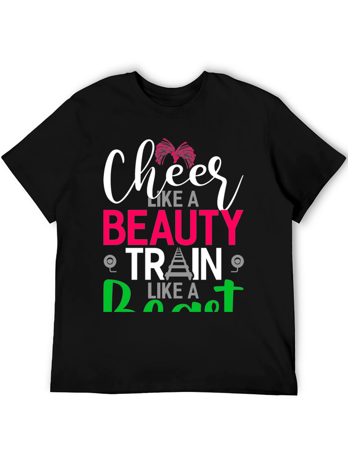 Cheer Beauty Train Donut T-Shirt