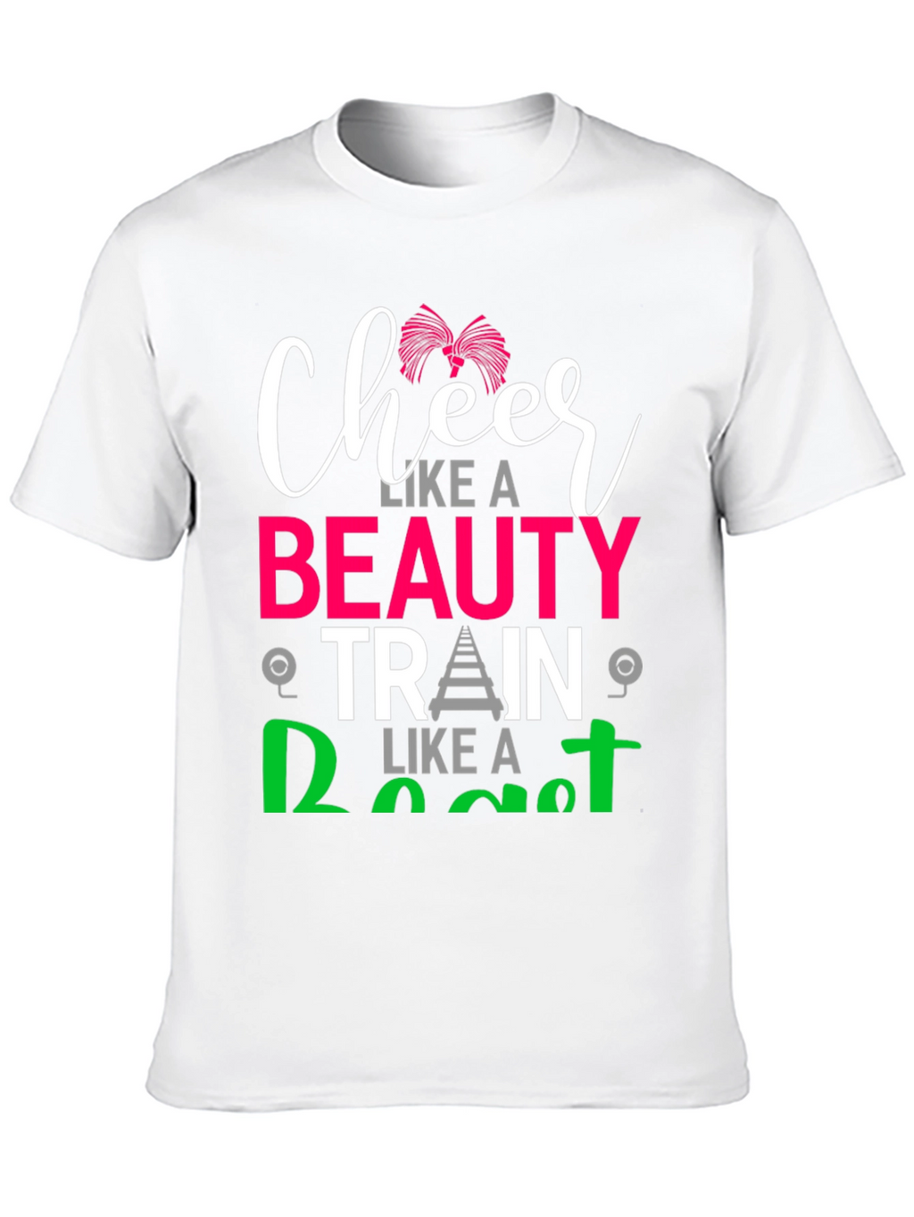 Cheer Beauty Train Donut T-Shirt