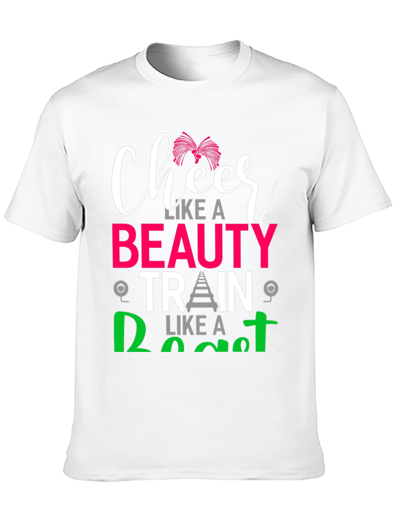 Cheer Beauty Train Donut T-Shirt