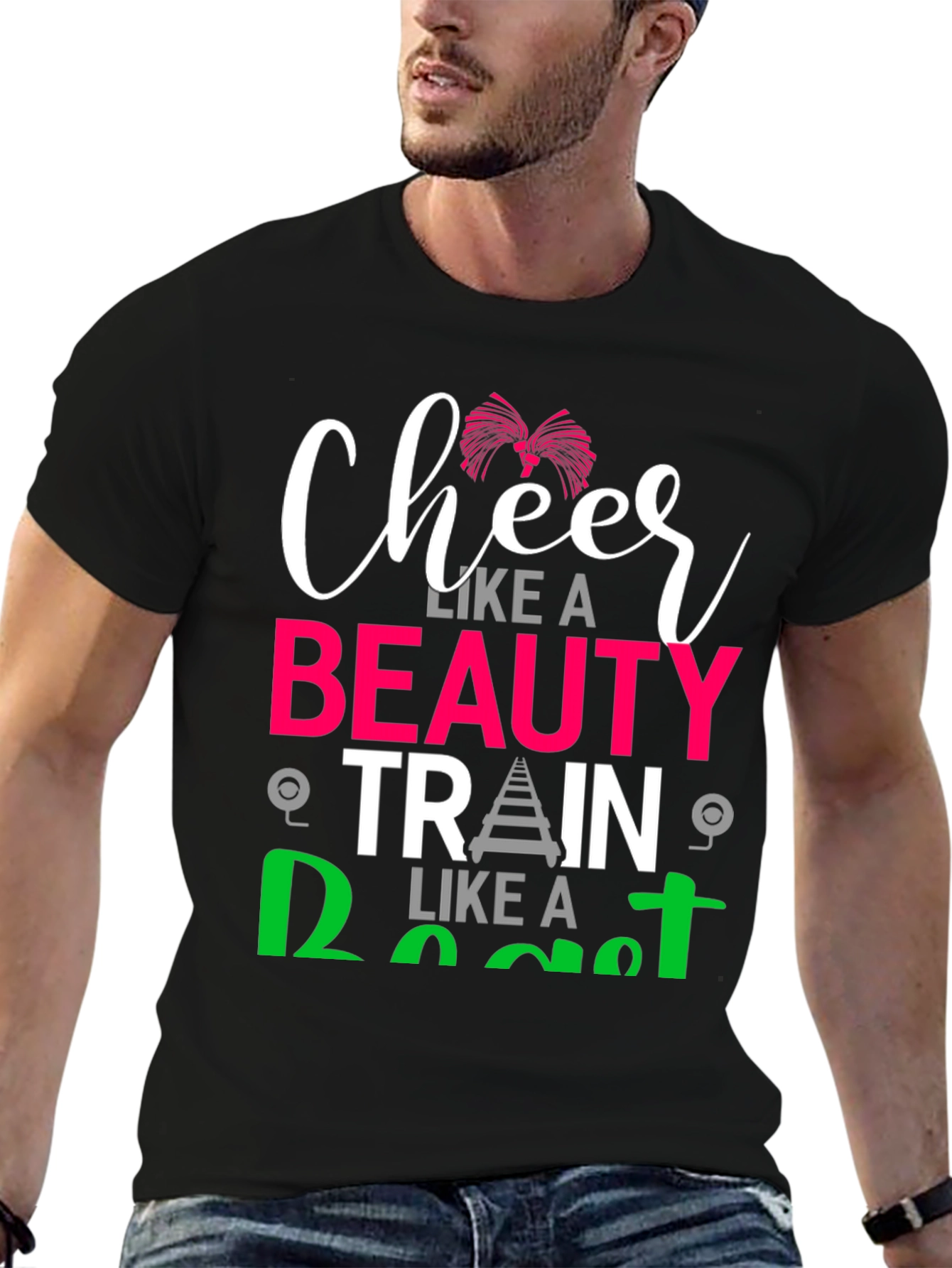 Cheer Beauty Train Donut T-Shirt