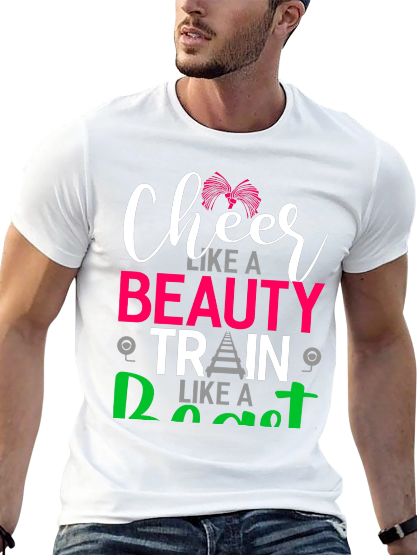 Cheer Beauty Train Donut T-Shirt